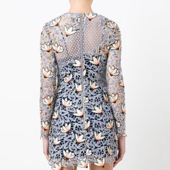 Self Portrait Patchwork Mini Dress
size 10 - Picture 4 of 4